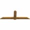 Ekena Millwork Eugene Rough Sawn Timber Gable Bracket, Western Red Cedar, 72"W x 27"H x 2"D x 6"F, 9/12 Pitch GBW072X27X0206EUG00RWR - alternate 3
